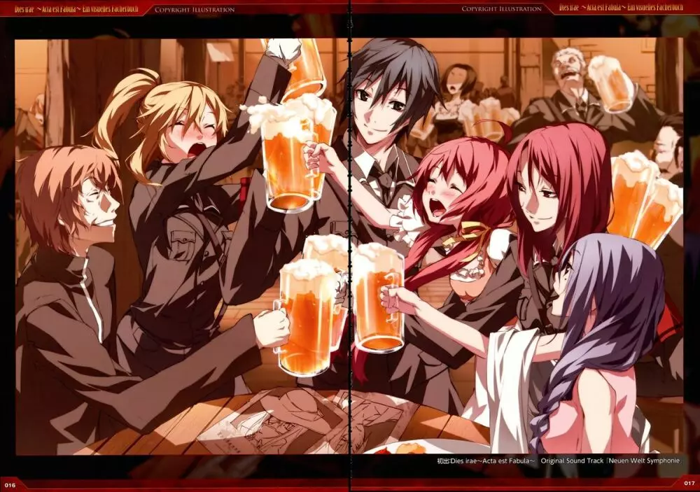 Dies irae Visual Fanbook – Red Book 13ページ