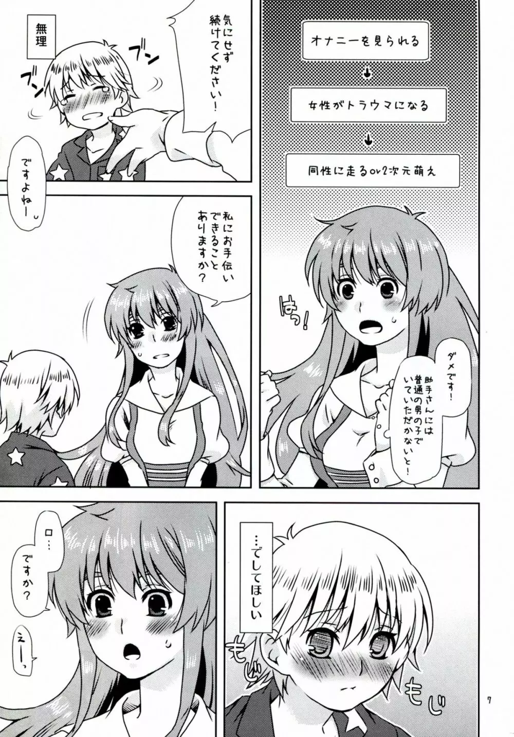 人間さんの、せいしょくかつどう 7ページ