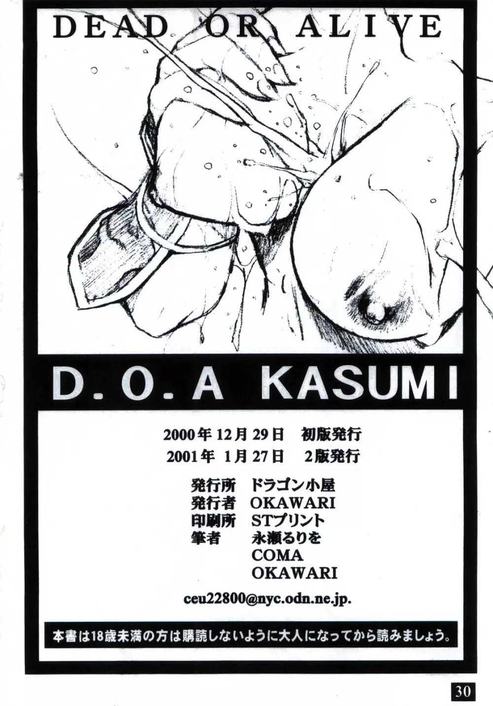 D.O.A KASUMI 30ページ