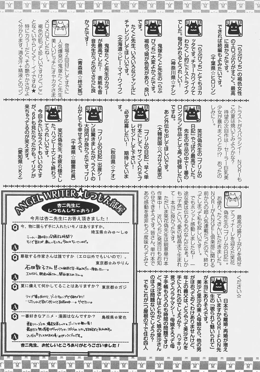 ANGEL 倶楽部 2007年9月号 418ページ