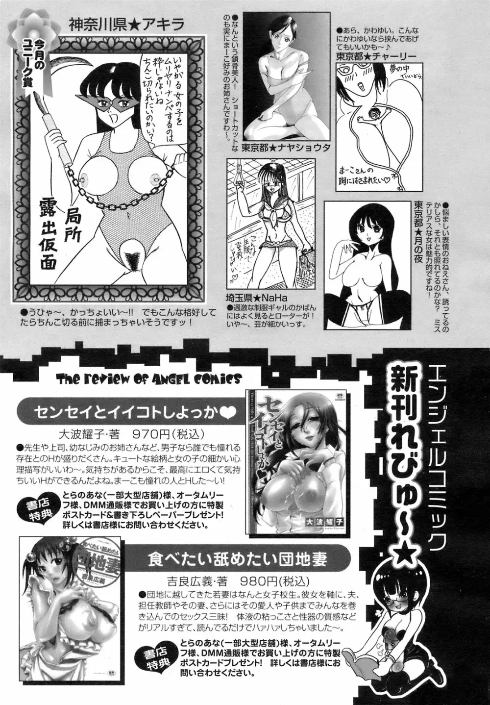 ANGEL 倶楽部 2008年11月号 422ページ