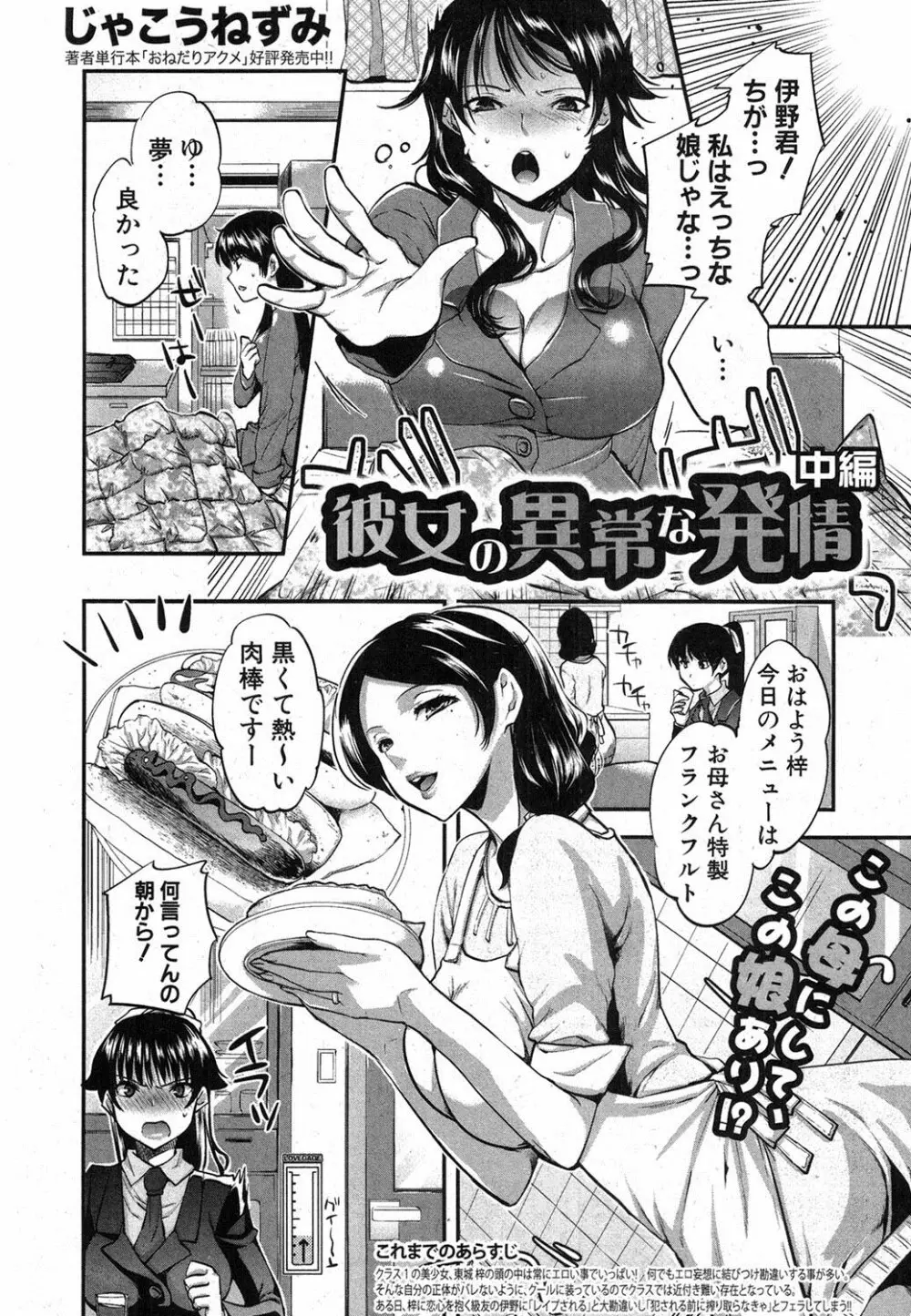 彼女の異常な発情 26ページ