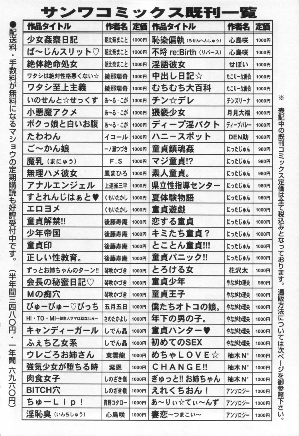 コミック・マショウ 2013年1月号 252ページ