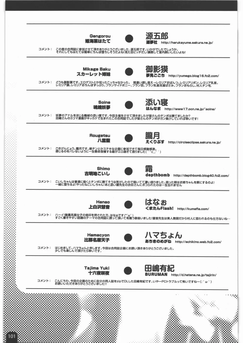 絶対チンポなんかに負けたりしない!合同誌 100ページ