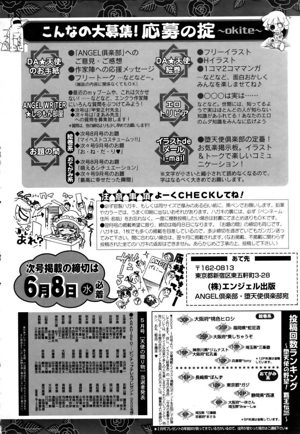 ANGEL 倶楽部 2005年7月号 420ページ