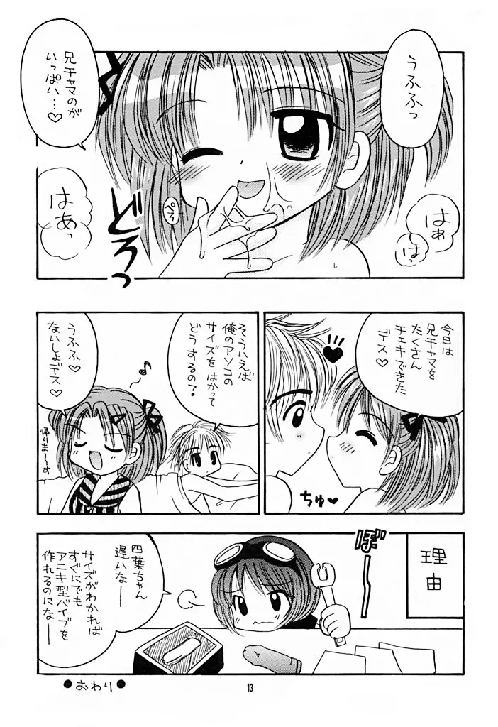 妹研究日誌 3 12ページ