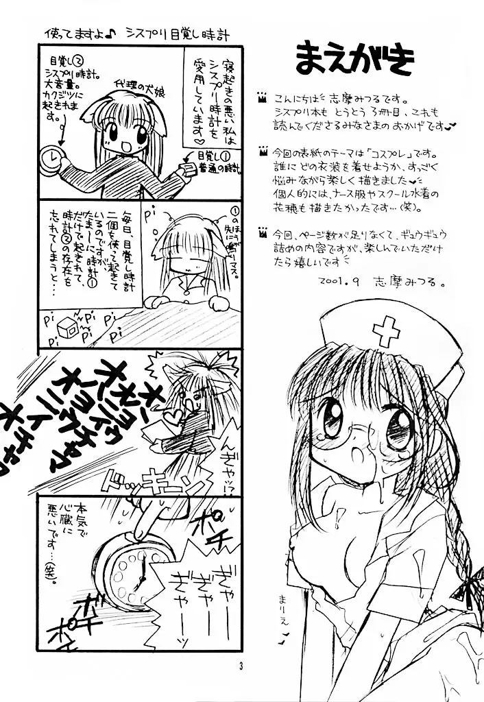 妹研究日誌 3 2ページ