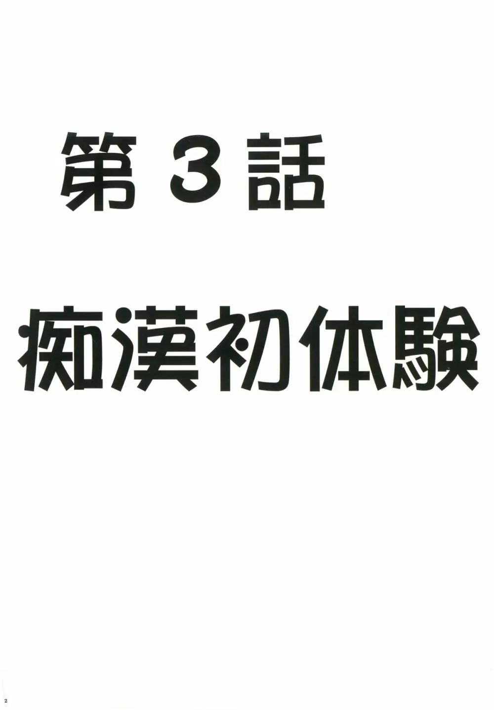 ヴァージンチェンジ2 4ページ