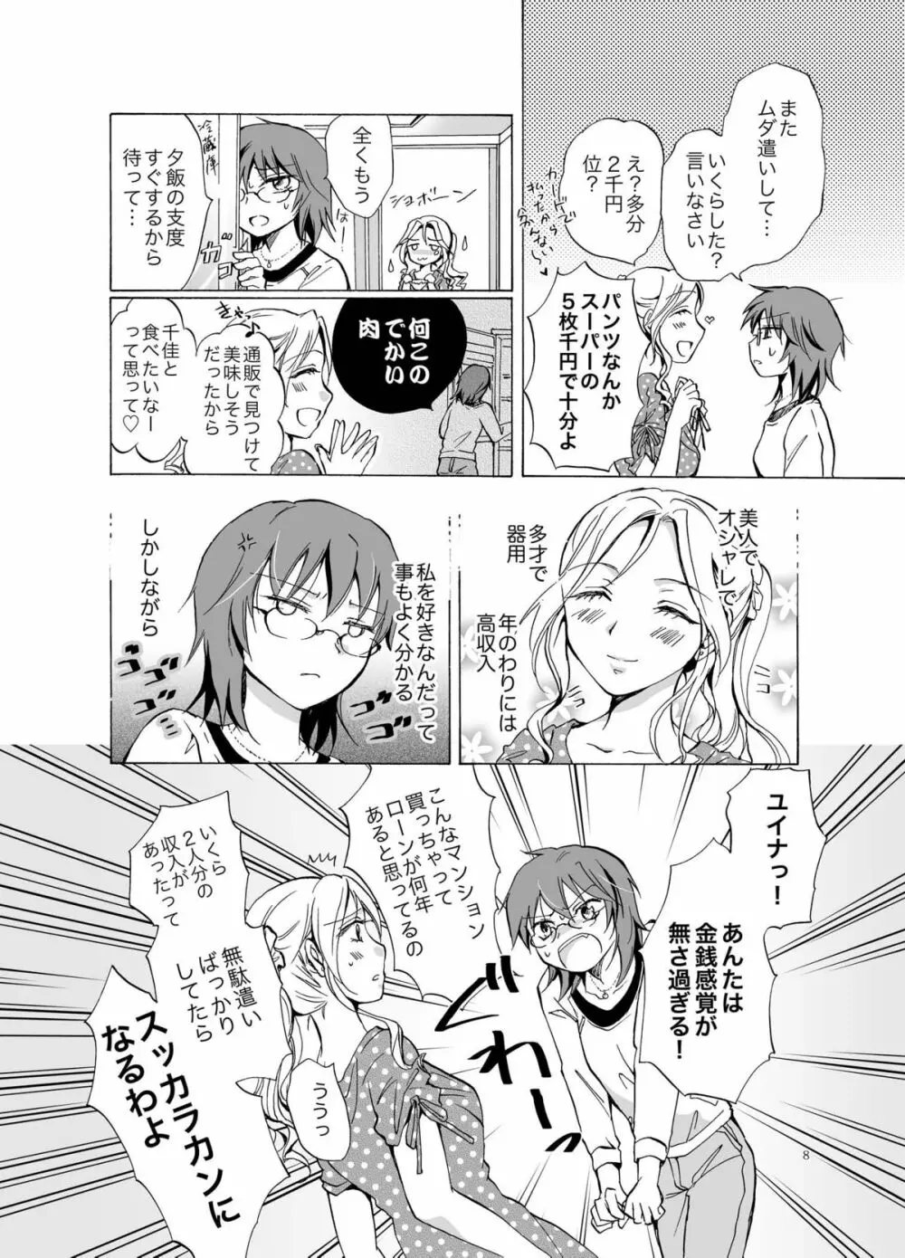 愛されすぎて困るの 8ページ