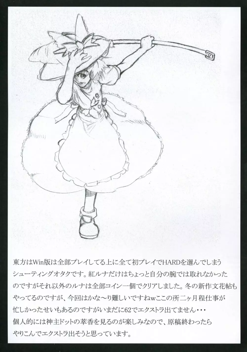 Touhou Reverse Vector Book, Falling to Earth {Touhou Project} 17ページ