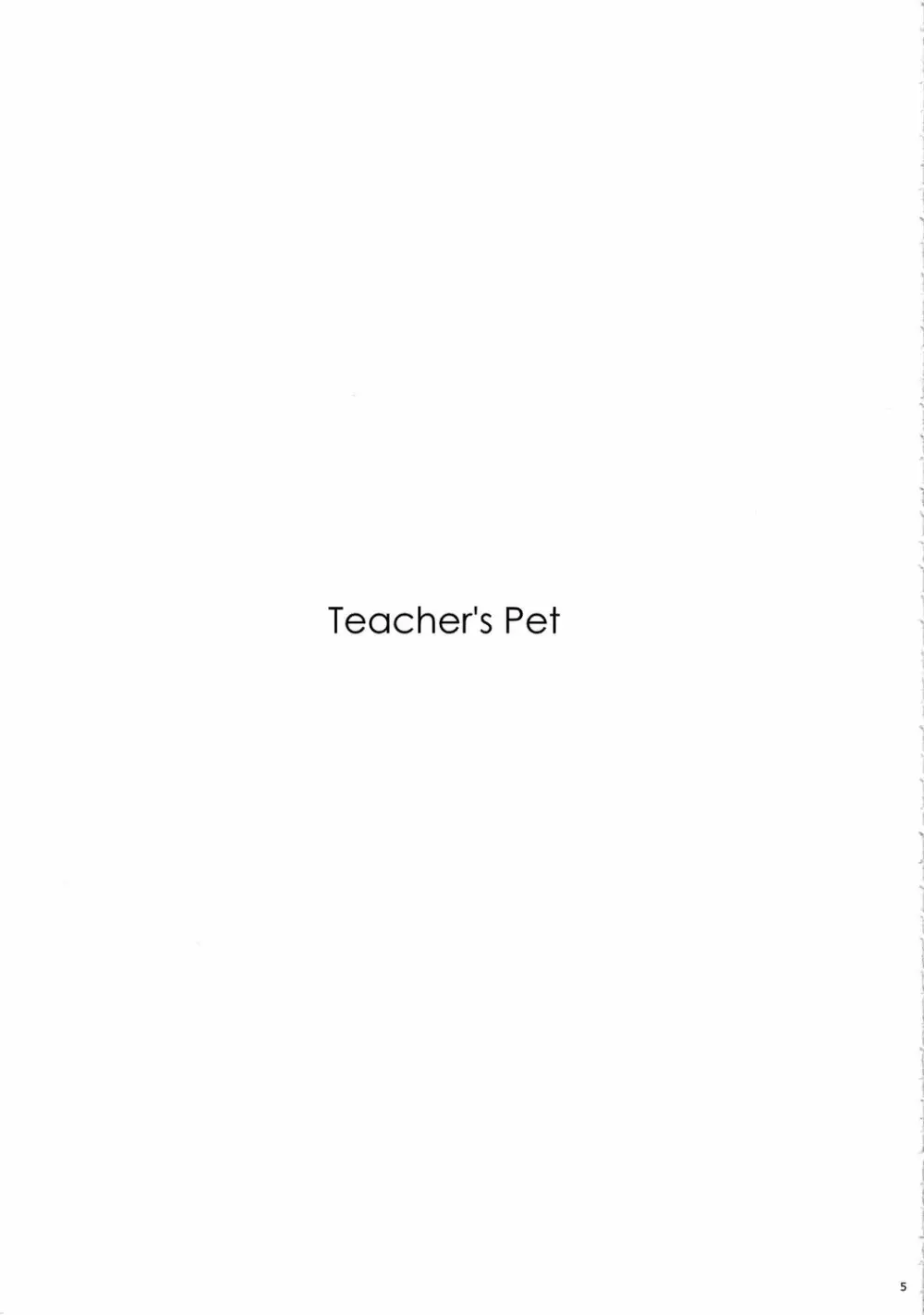 Teacher’s Pet 4ページ