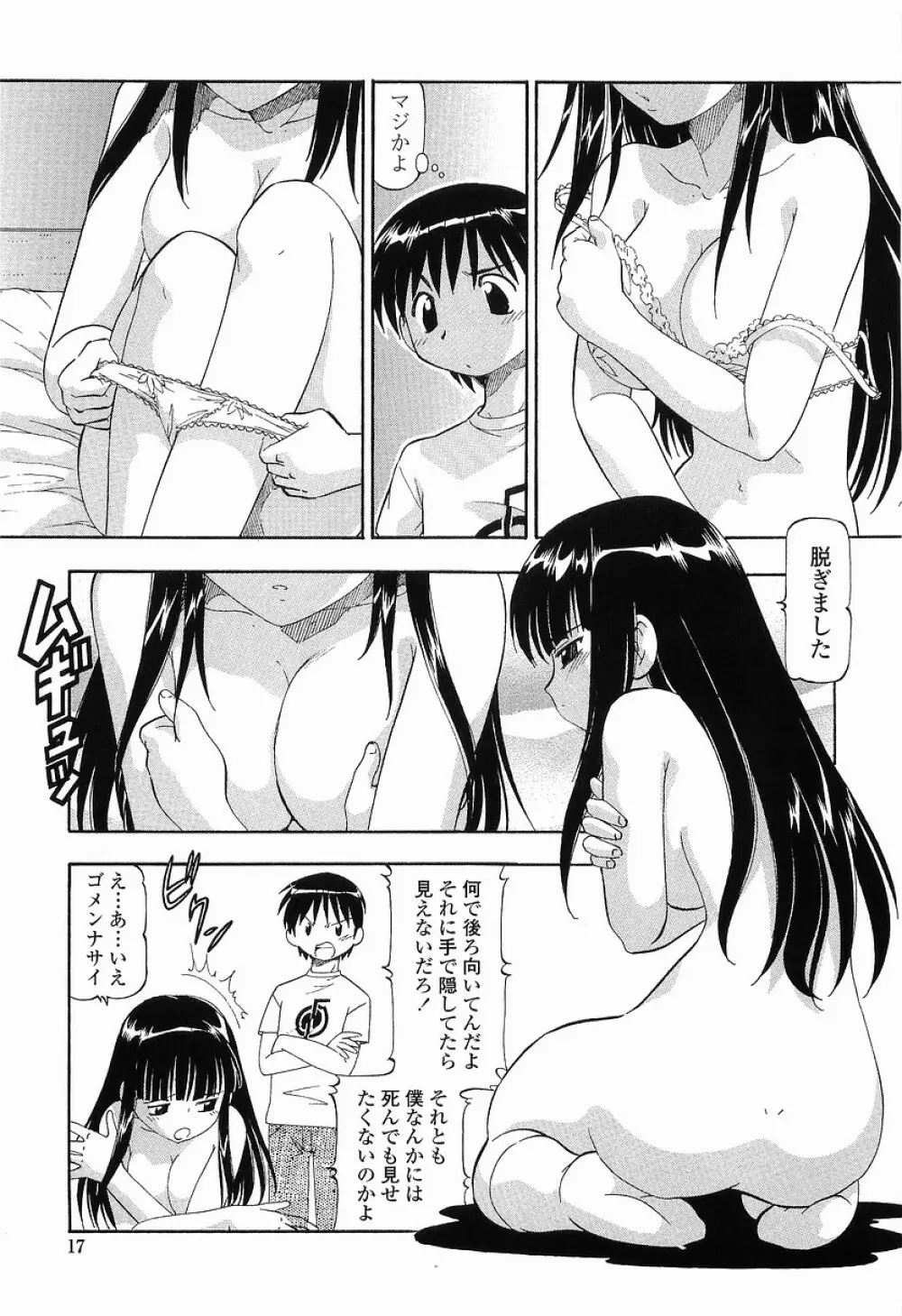 硝子のうさぎ 17ページ