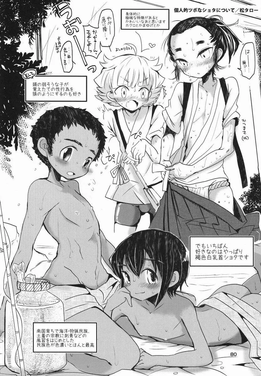 [Anthology] Shota Scratch Jikkou Iinkai – SS 20-kai Kinen Koushiki Anthology *Gift* 79ページ