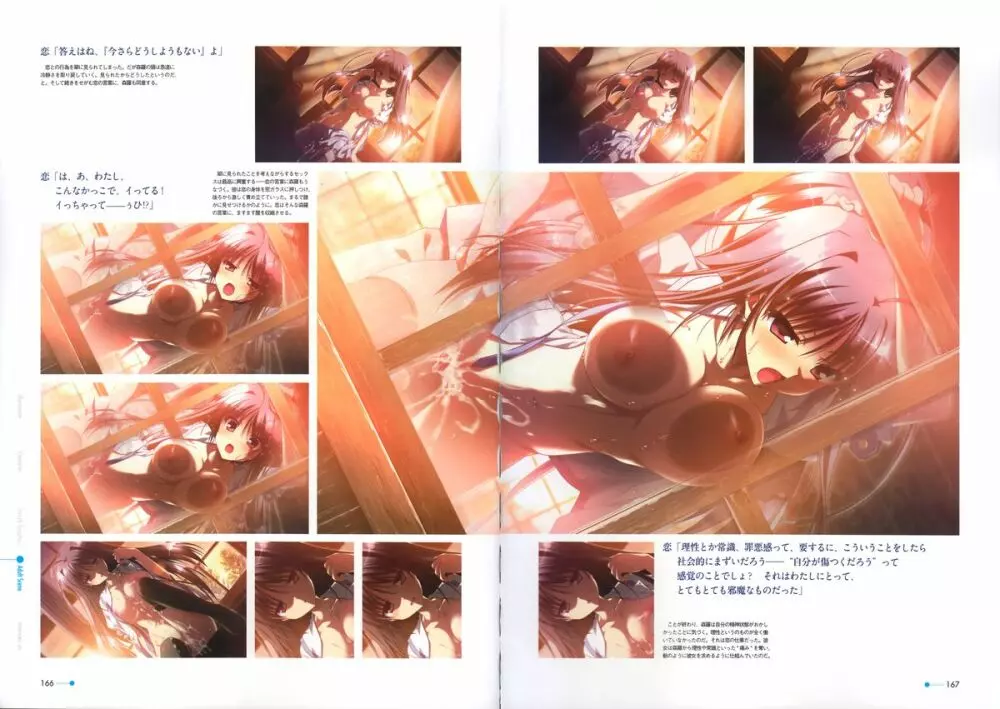 夏空のペルセウス Visual Fan Book 144ページ