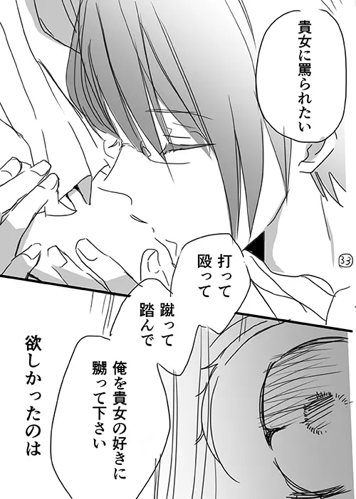 調教スクールライフ漫画☆S渡さんとM村くん　その１ 31ページ