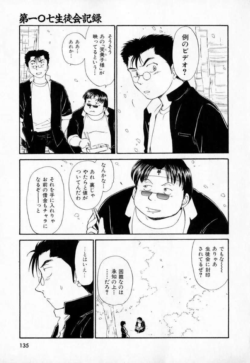 第一〇七生徒会記録 138ページ