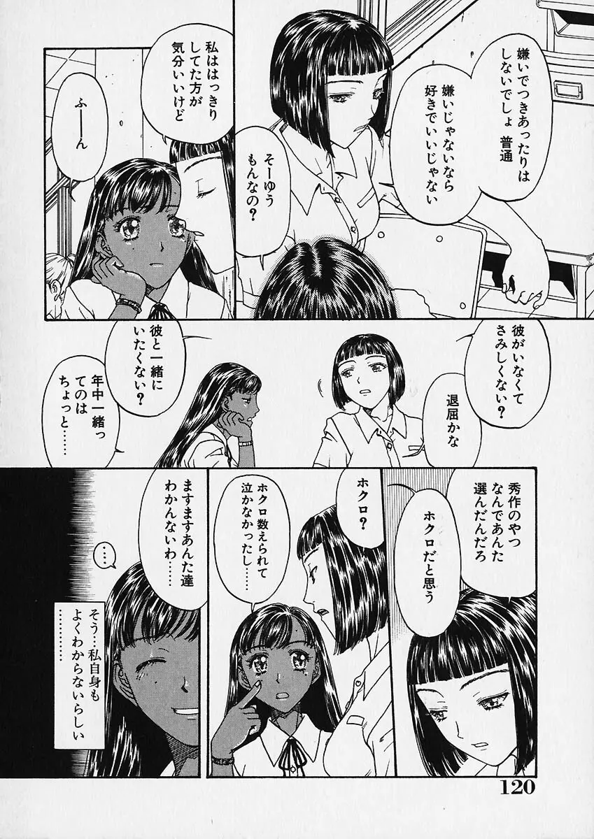 折リ疊ミ式肉人形日記 121ページ