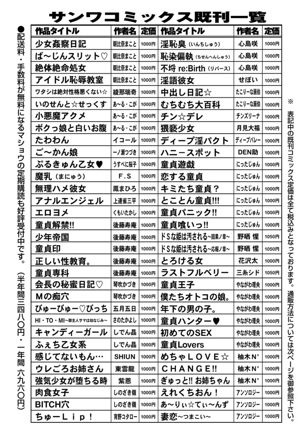 コミック・マショウ 2013年8月号 251ページ