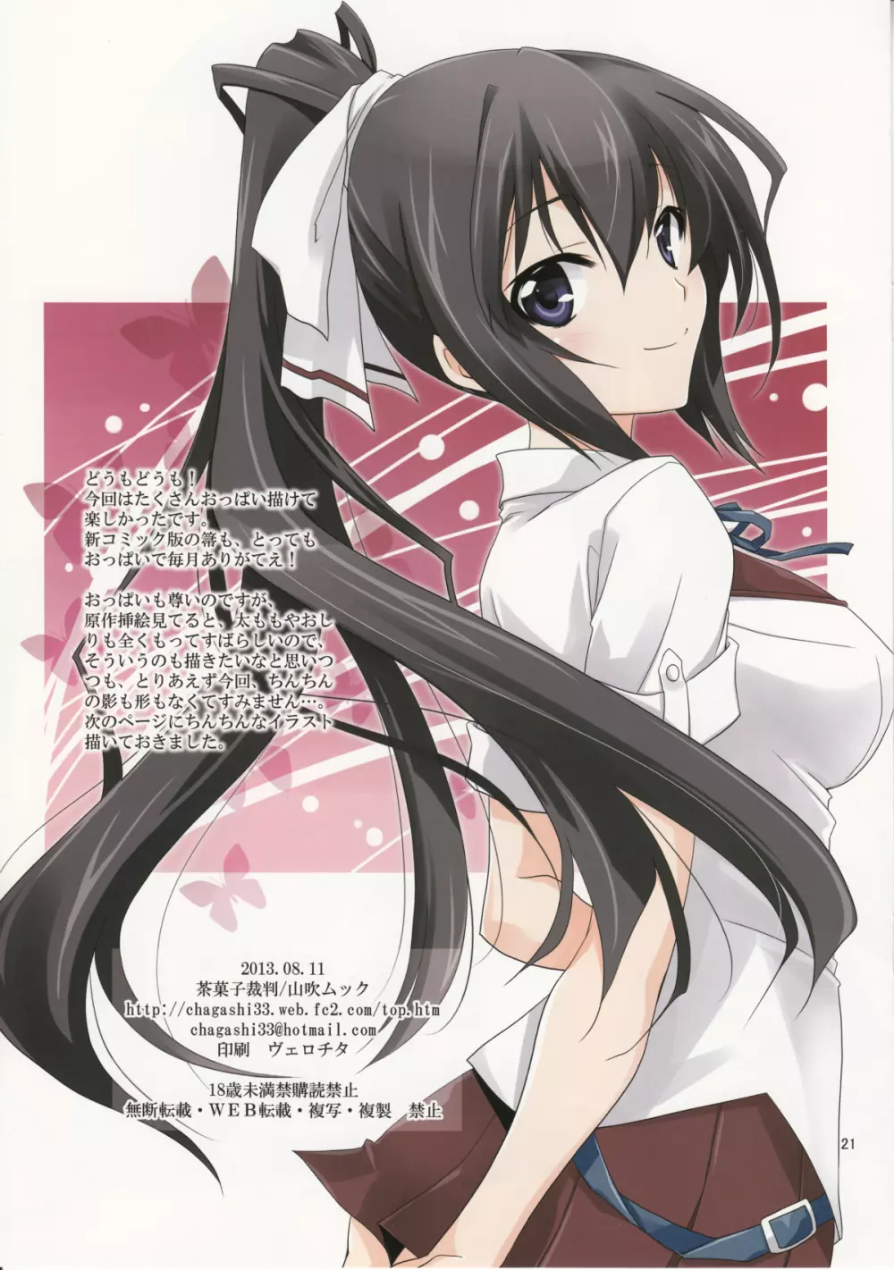 Burst Up！Infinite Stratos FAN BOOK 20ページ