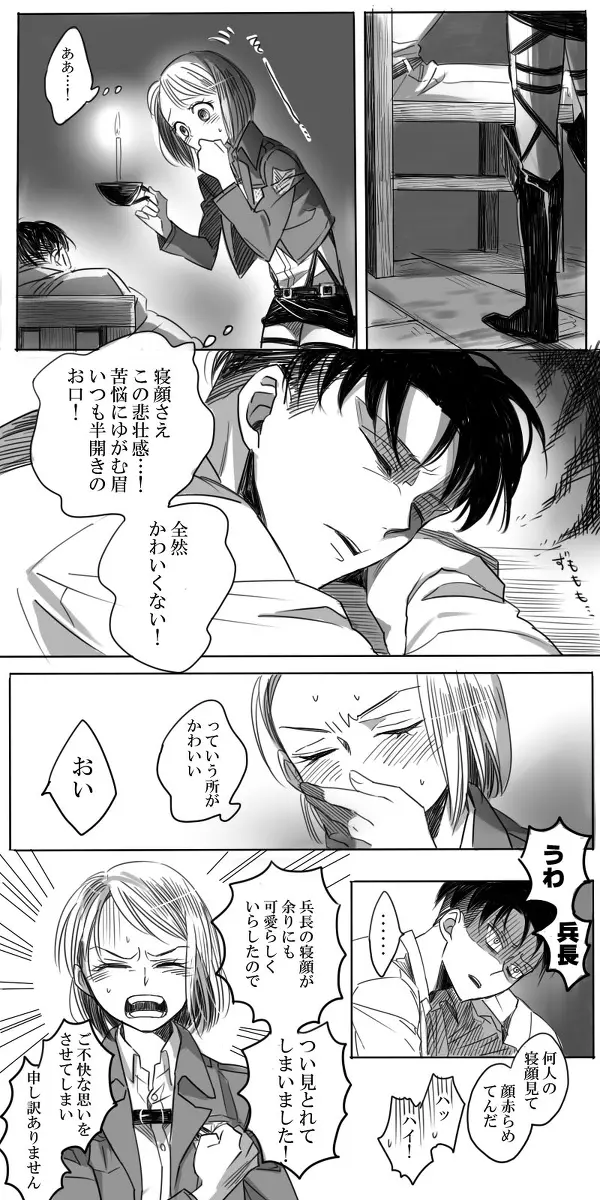 リヴァペト漫画 3ページ