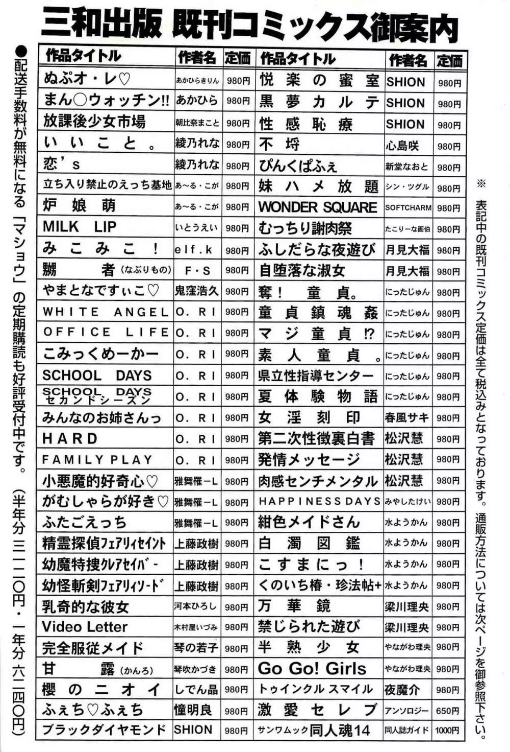 コミック・マショウ 2008年2月号 224ページ