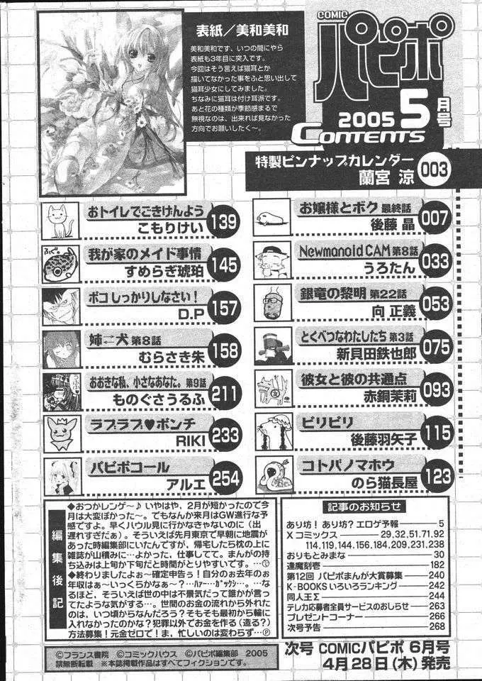 COMIC パピポ 2005年5月号 266ページ