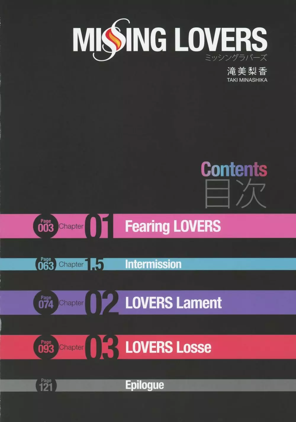 MISSING LOVERS 8ページ