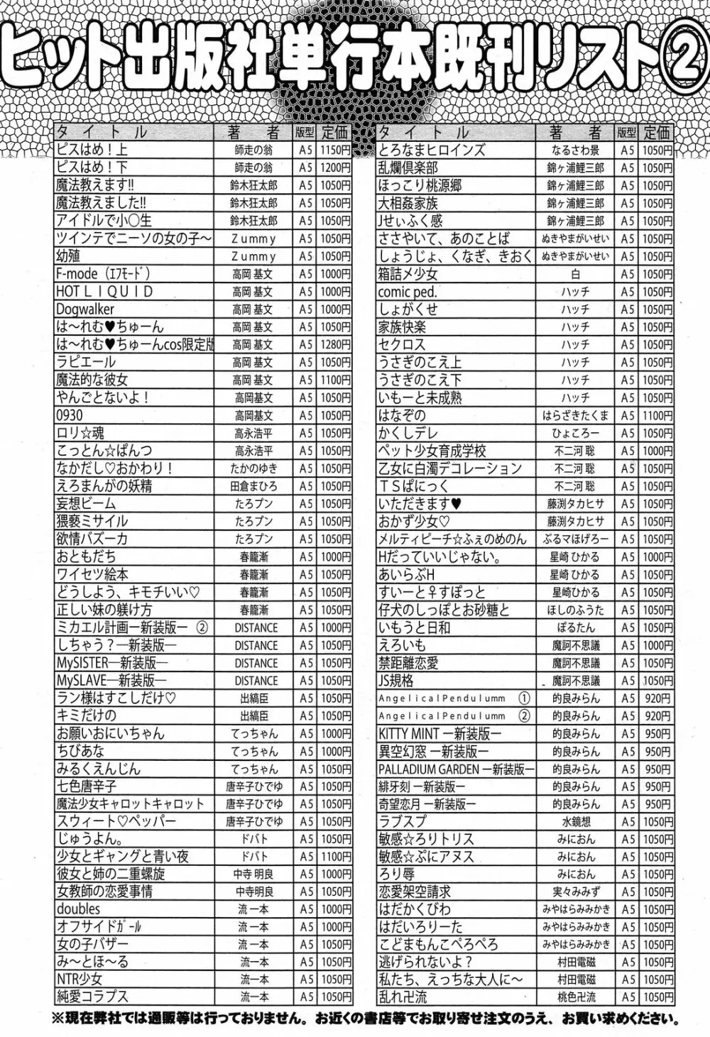 COMIC 阿吽 2013年12月号 481ページ