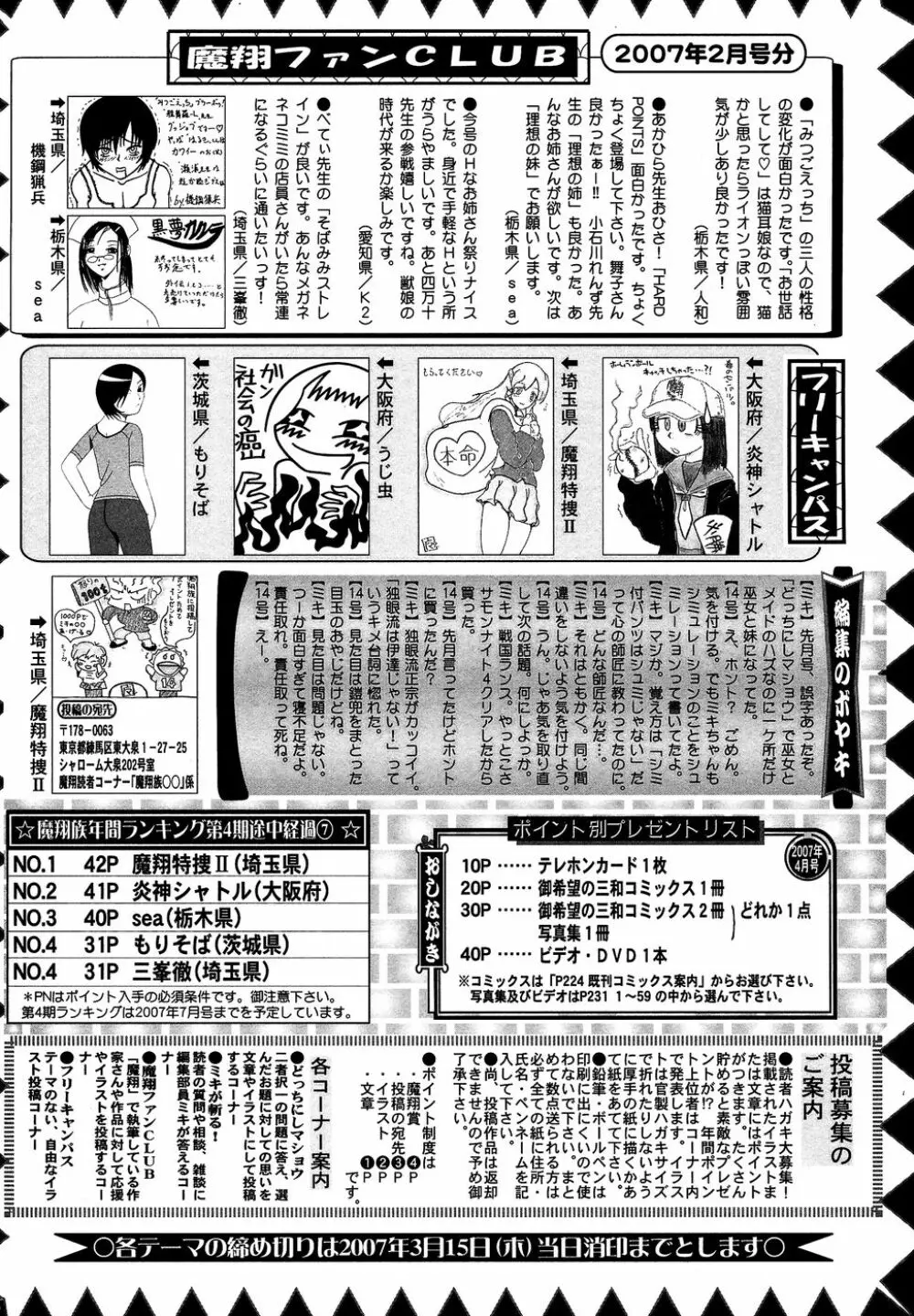 コミック・マショウ 2007年4月号 228ページ