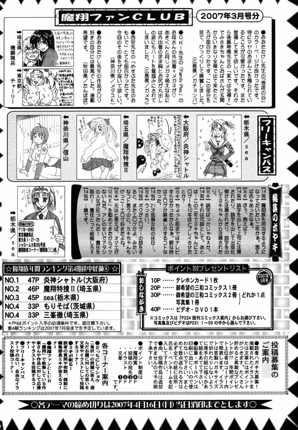 コミック・マショウ 2007年5月号 228ページ