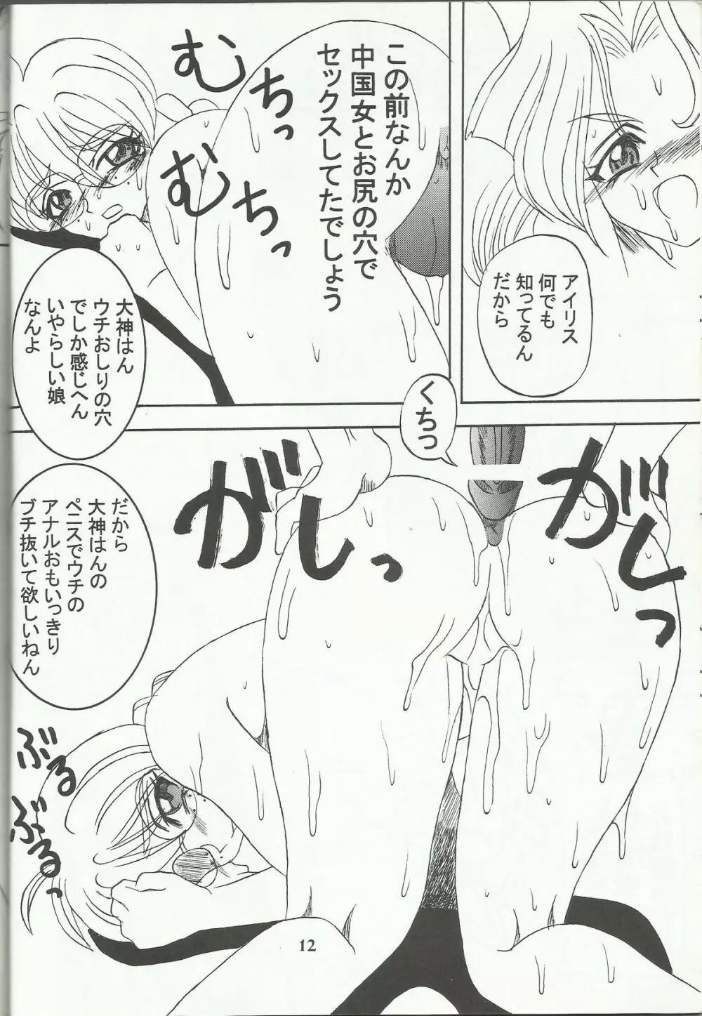 Ohgami Ichiro & iris Chateaubriand doujinshi 13ページ