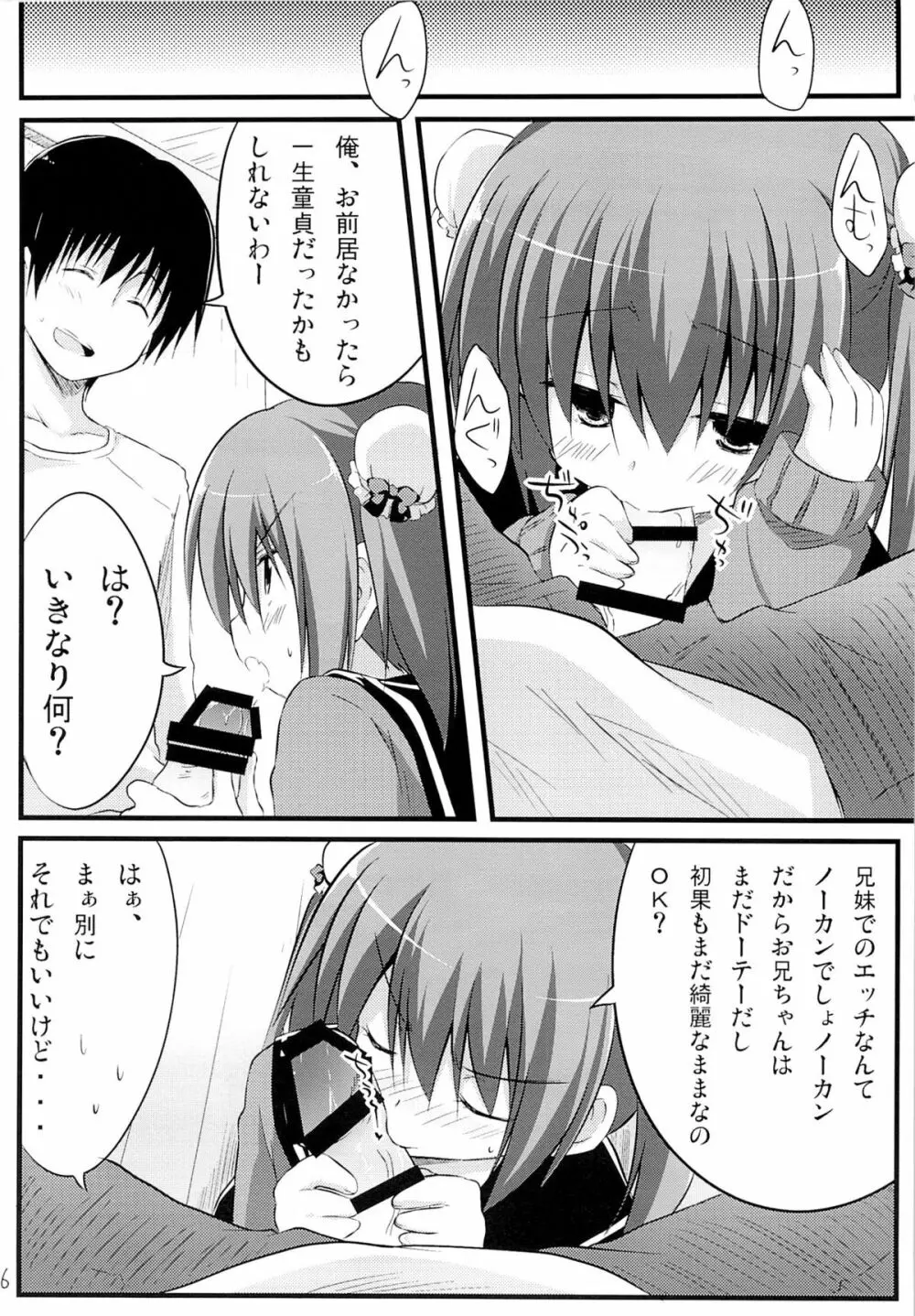 彼女とかいないので今日も妹にヤらせてと土下座します。 5ページ