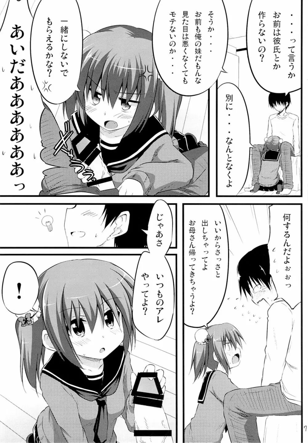 彼女とかいないので今日も妹にヤらせてと土下座します。 6ページ