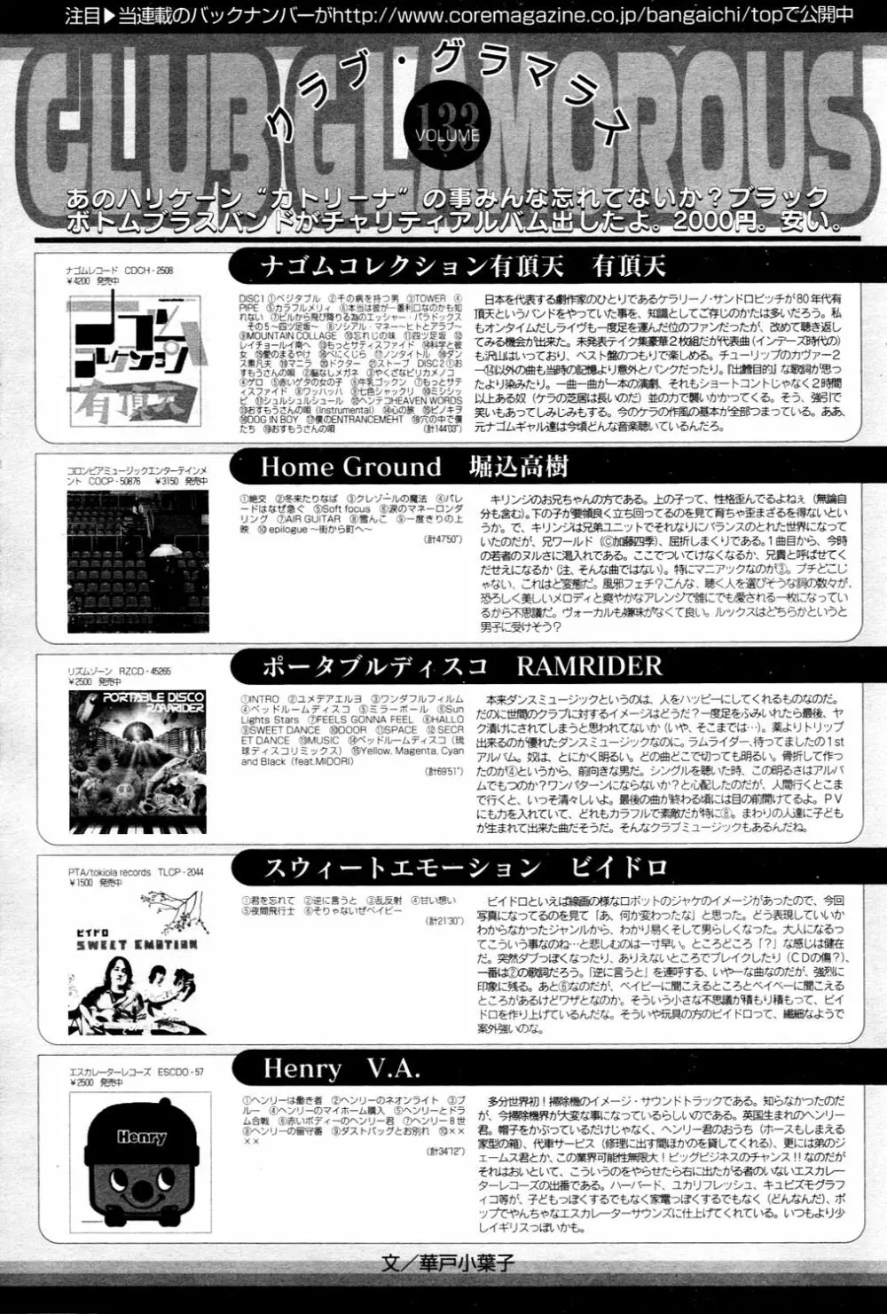 漫画ばんがいち 2006年3月号 57ページ