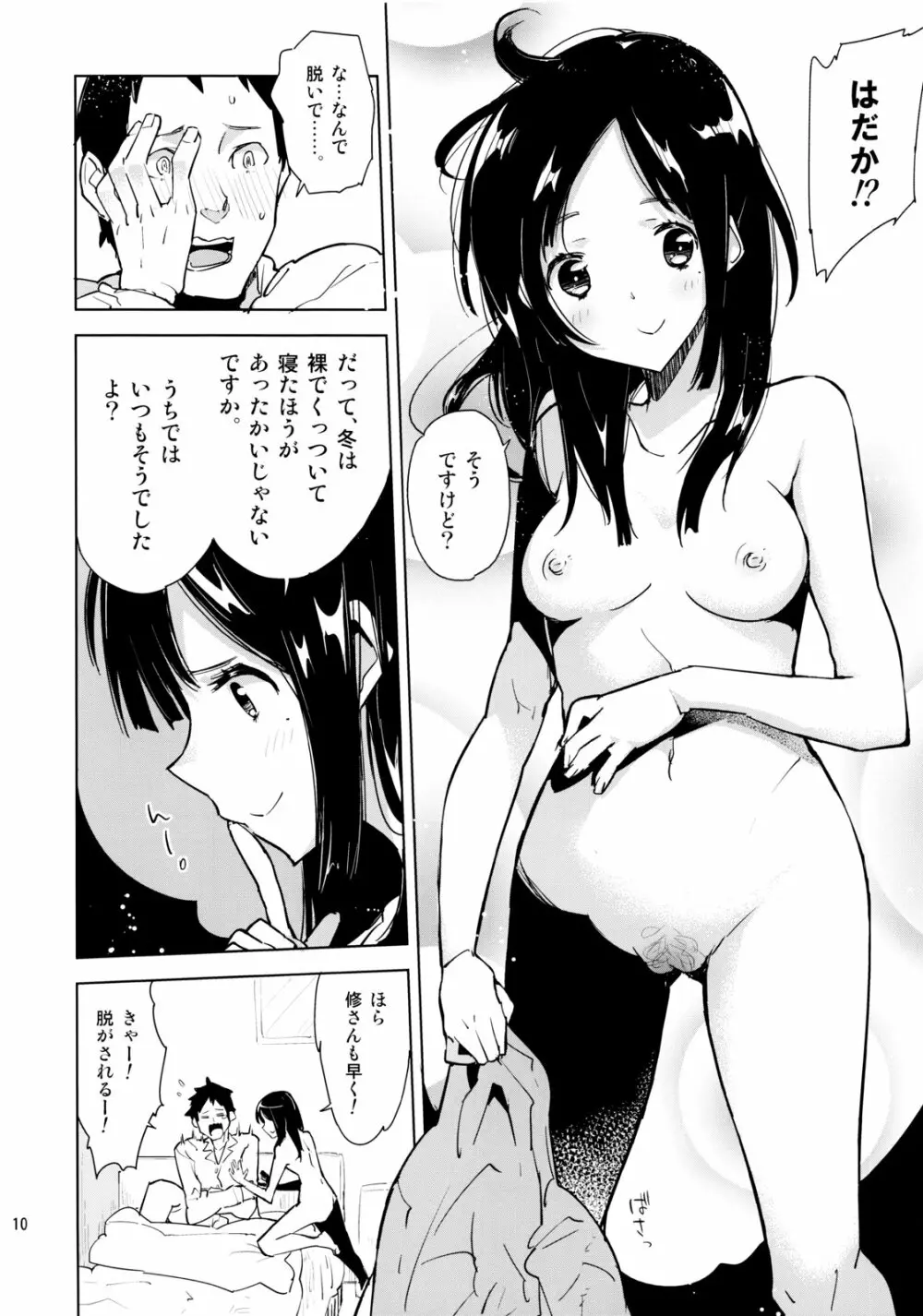 姪が部屋にやってきたと思ったら急に服を脱ぎ始めて!? 9ページ