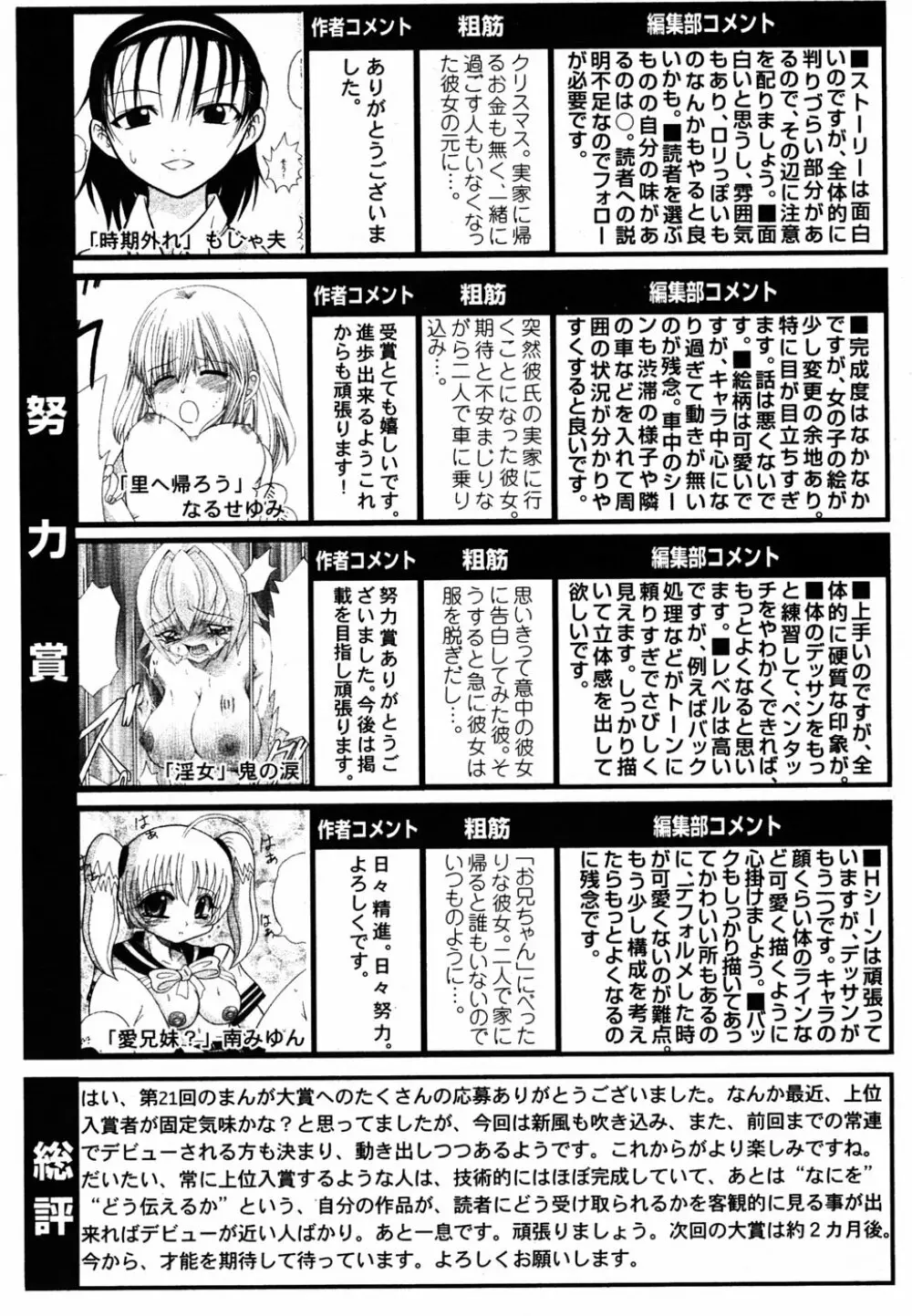 漫画 ばんがいち 2005年6月号 207ページ