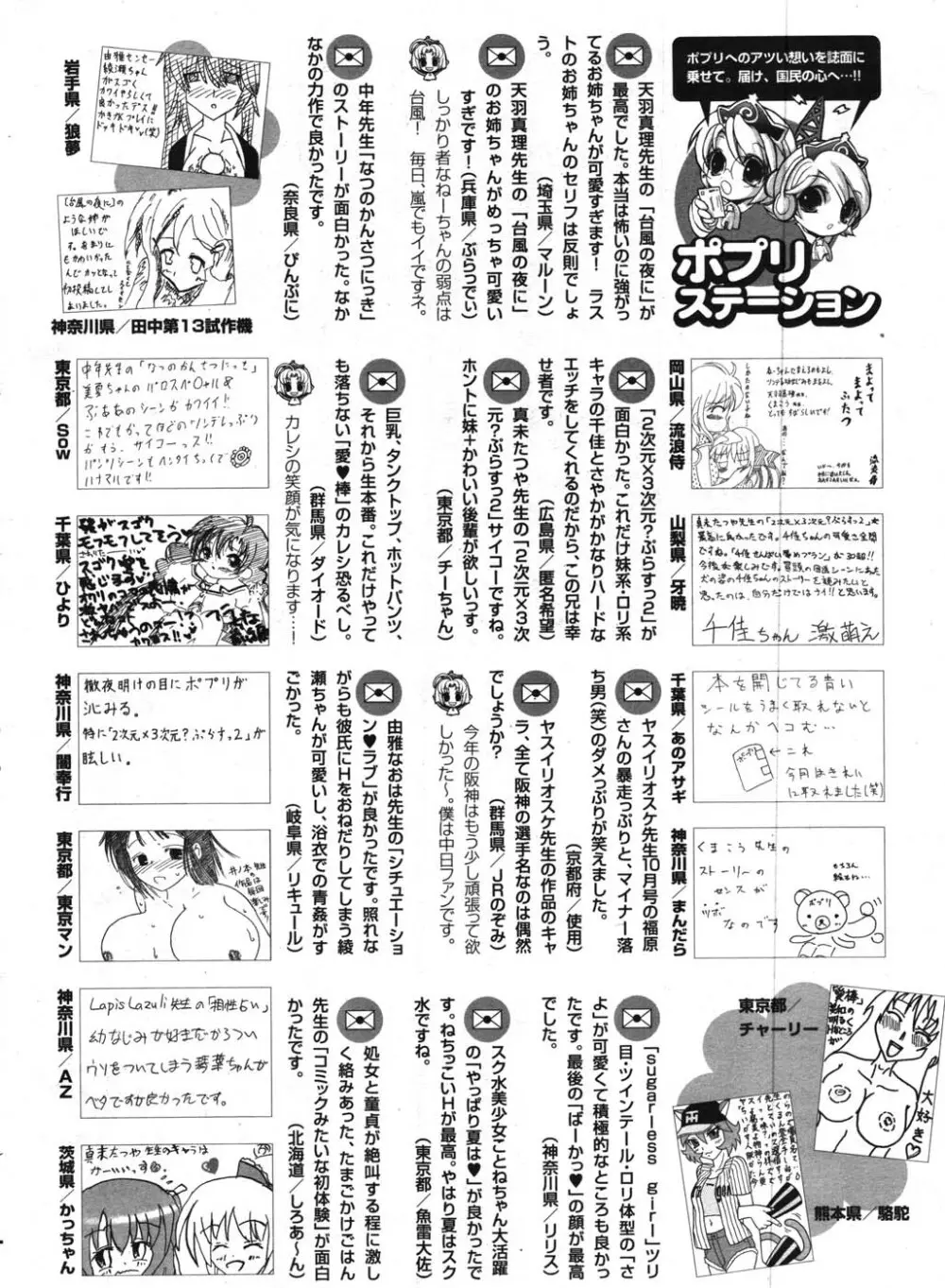 COMIC ポプリクラブ 2007年12月号 285ページ