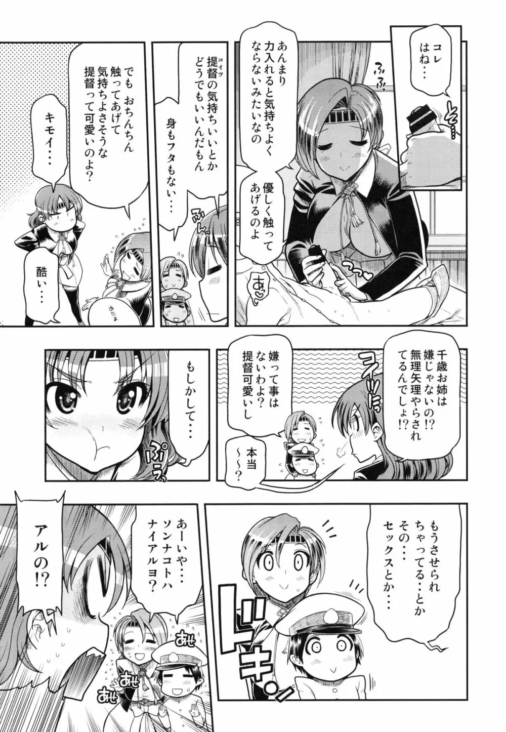 (C85) [松本ドリル研究所 (ながの～ん)] ちとちよ姉妹の運用について (艦隊これくしょん -艦これ-)) 7ページ