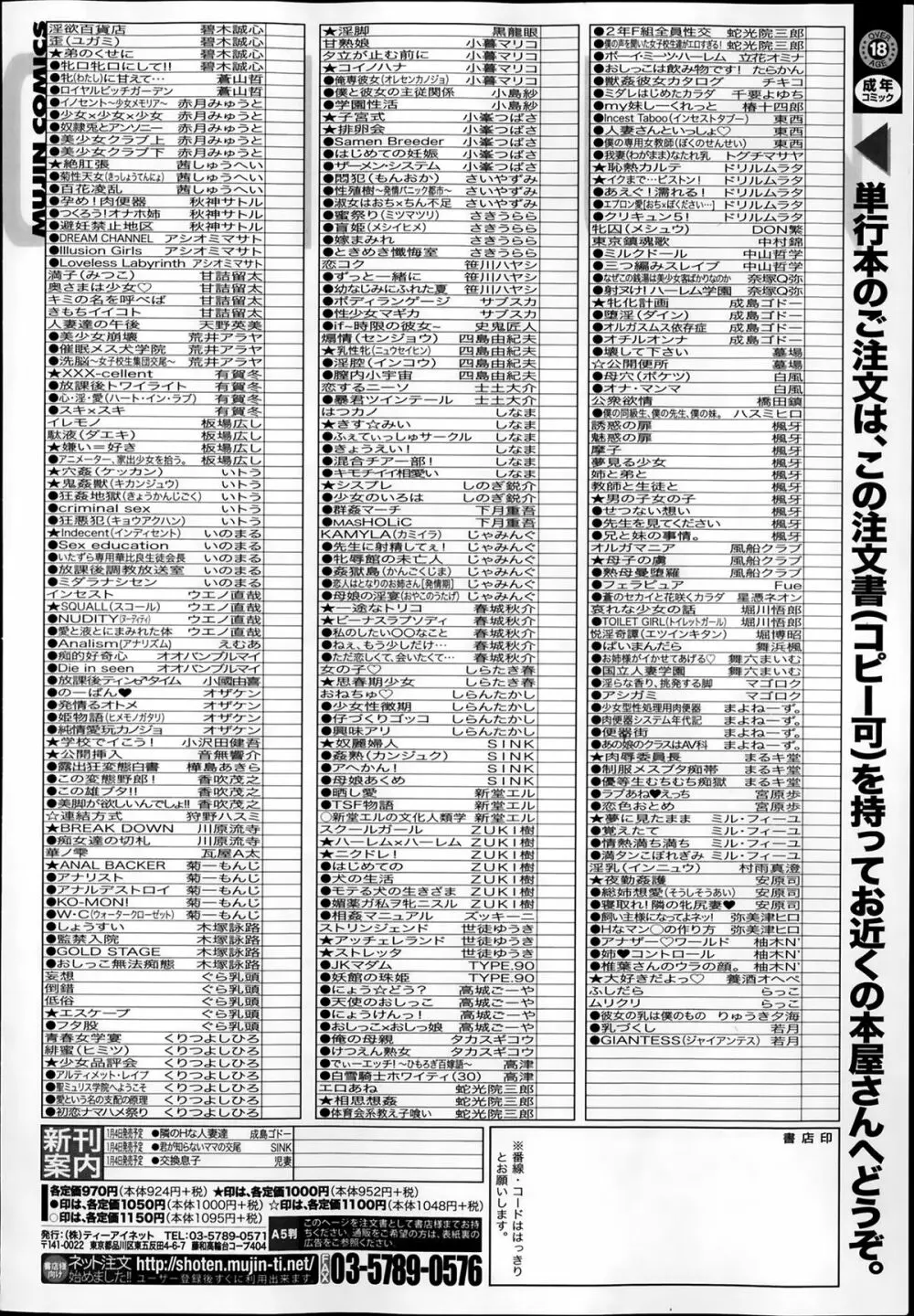 コミックミルフ 2014年2月号 Vol.16 266ページ