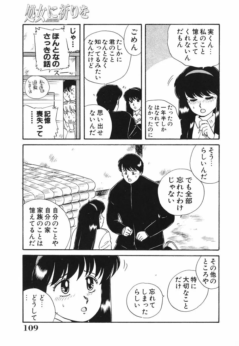 処女（おとめ）に祈りを 110ページ