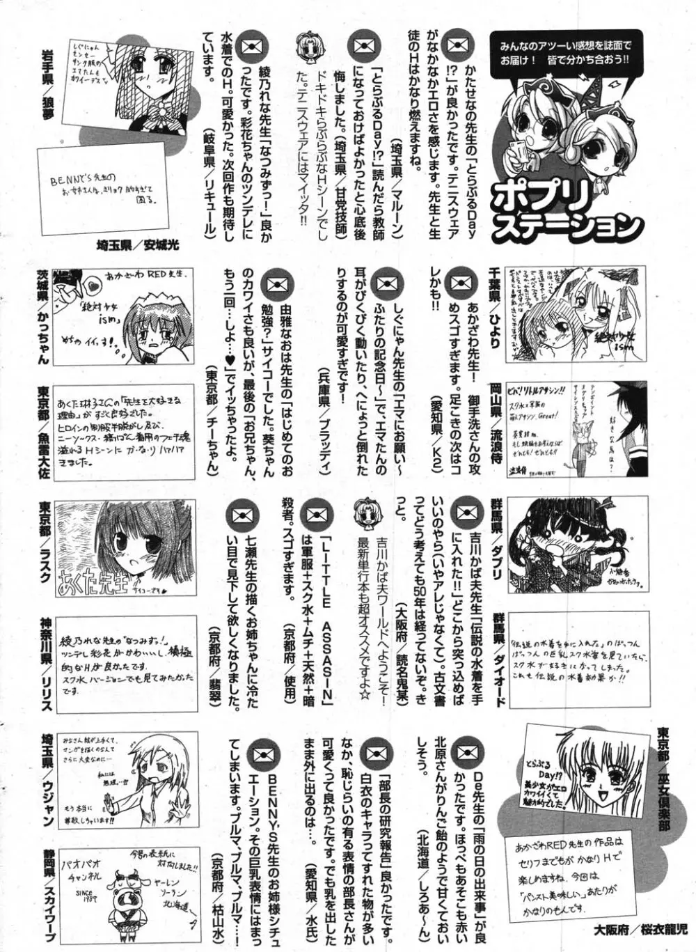 COMICポプリクラブ 2007年11月号 286ページ