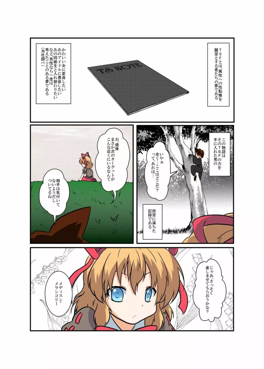 東方ＴＳ物語 ～メディ編～ 4ページ