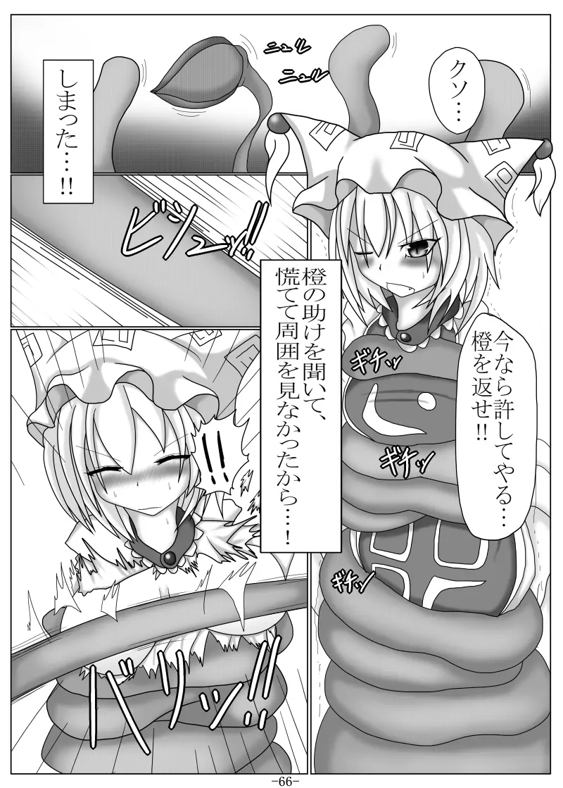 捕まって 丸呑まれて ～幻想ストマック 東方×丸呑みシチュ同人総集編～ 66ページ