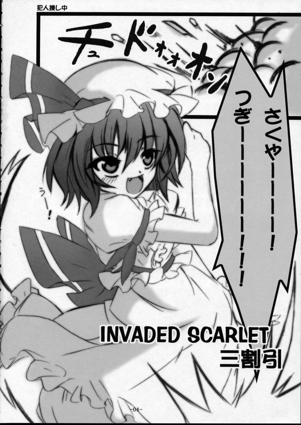 INVADED SCARLET 3ページ