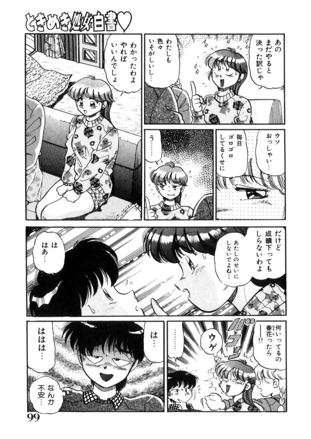 ときめき処女白書 100ページ