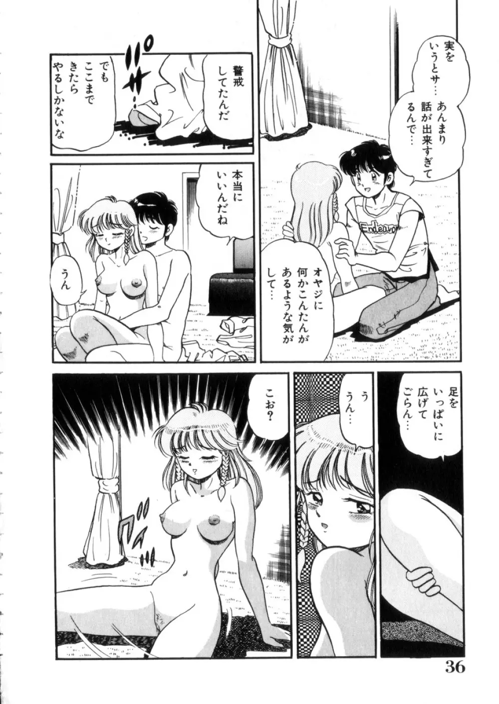 ときめき処女白書 37ページ