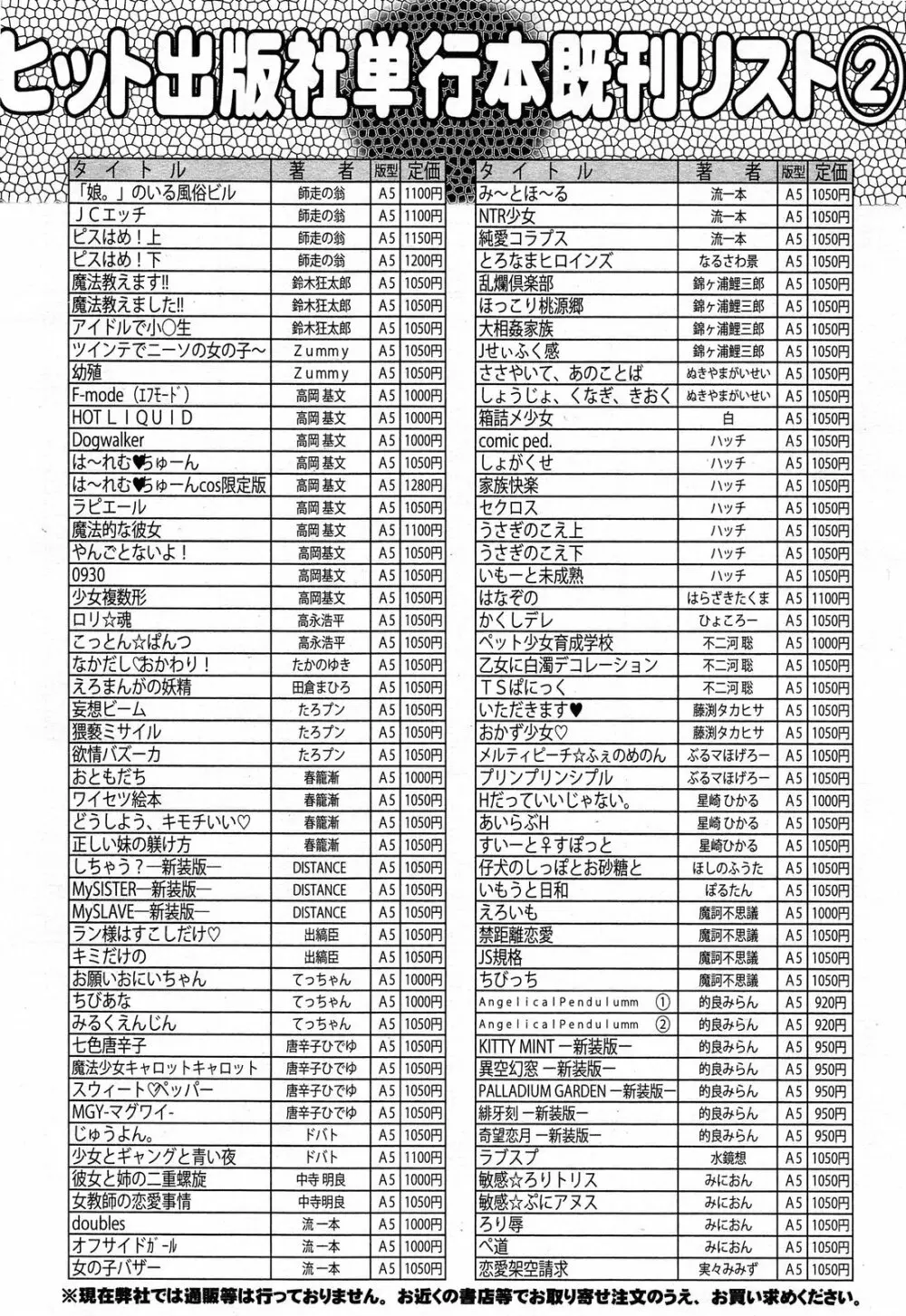 COMIC 阿吽 2014年3月号 452ページ