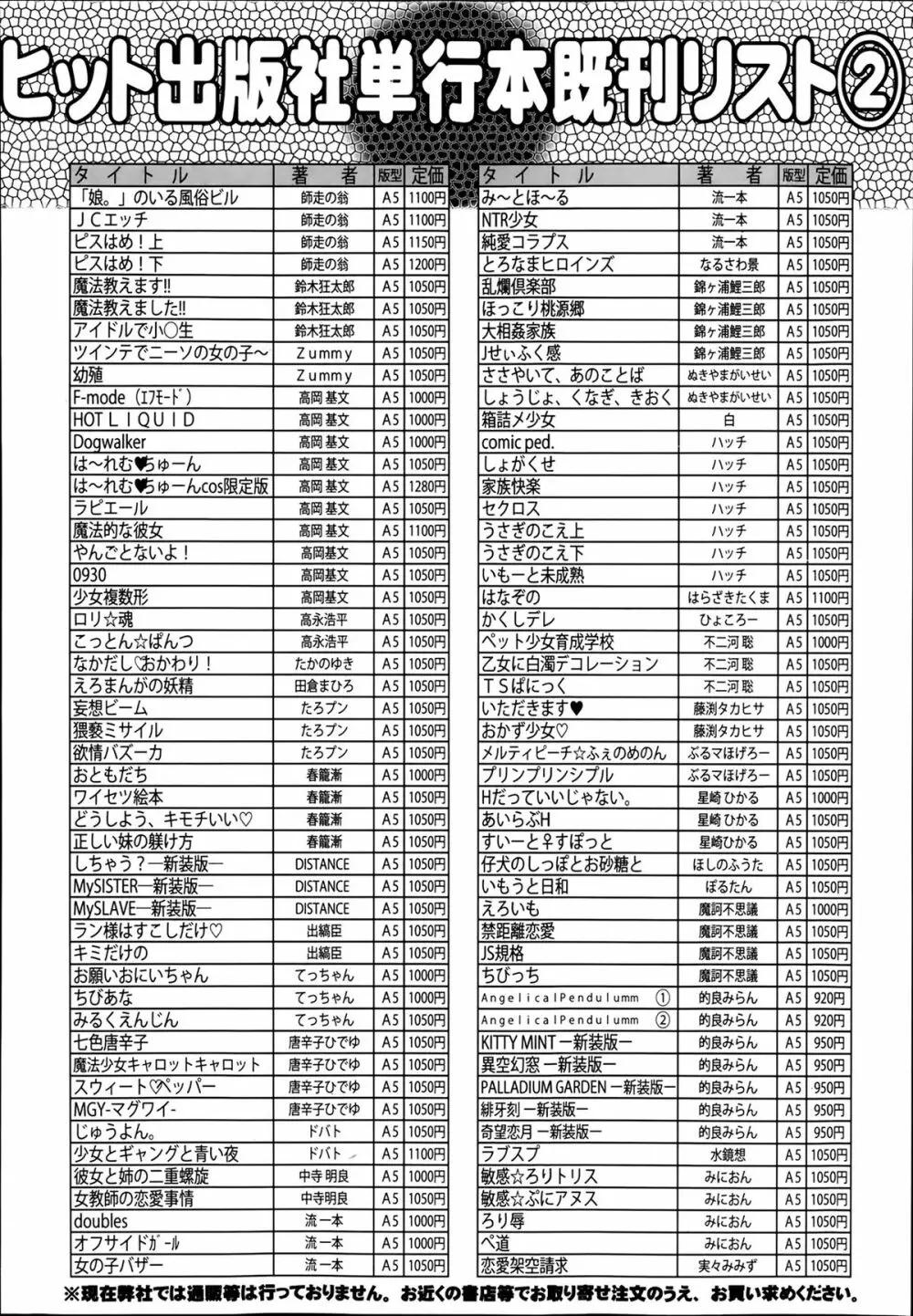 COMIC 阿吽 2014年3月号 451ページ