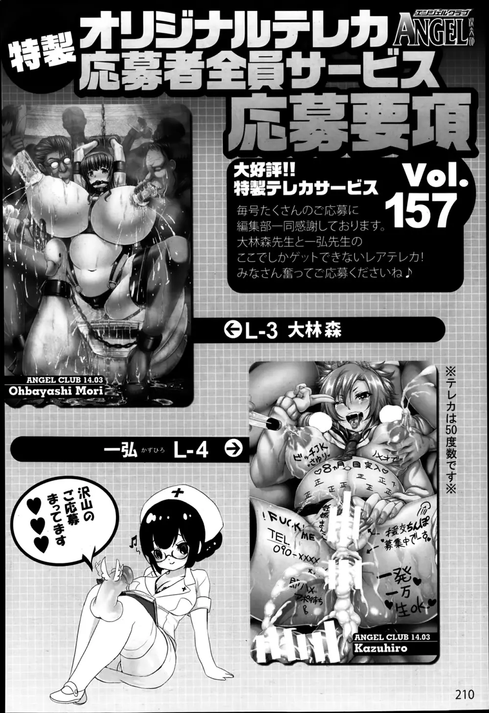 ANGEL 倶楽部 2014年3月号 207ページ