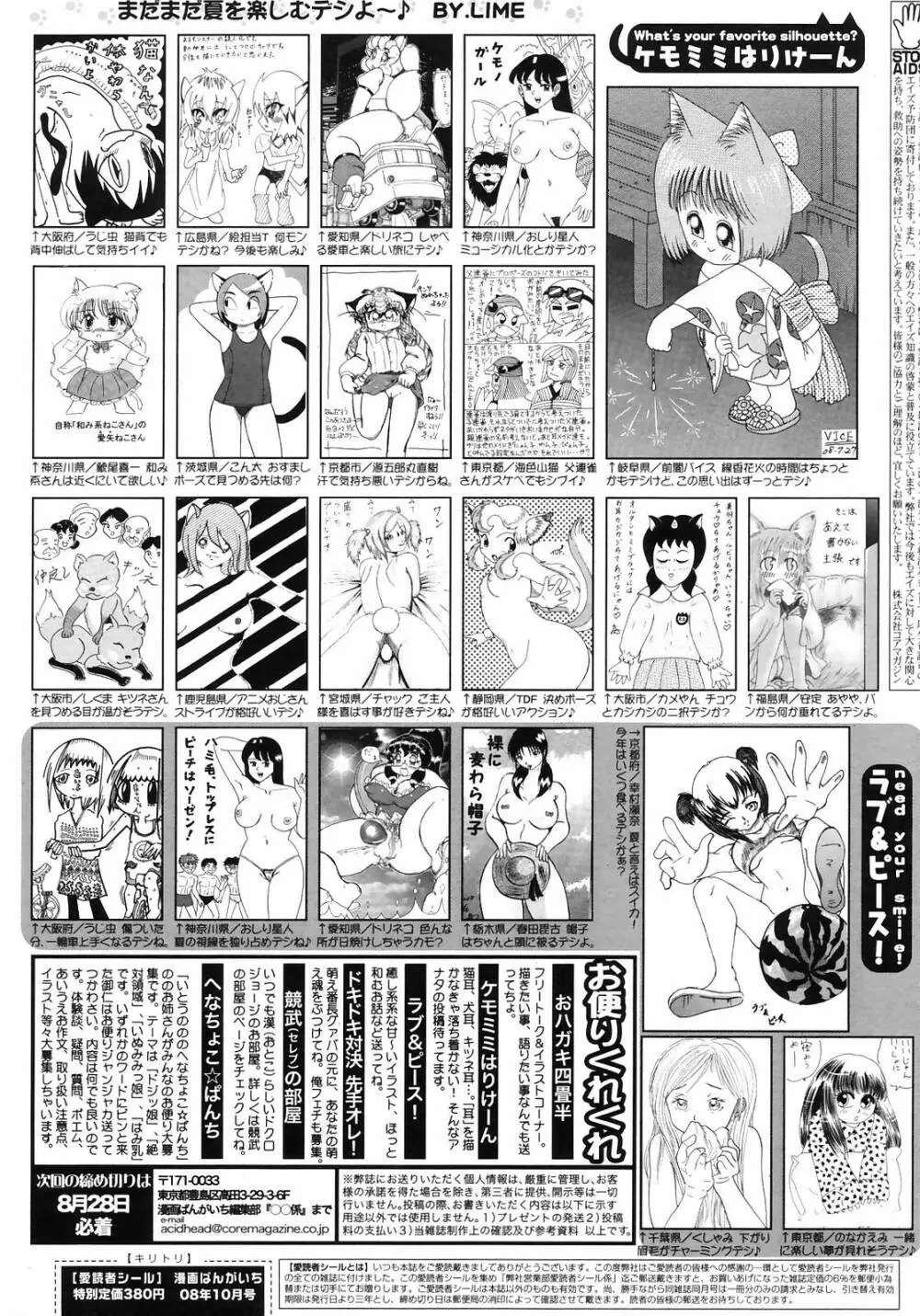 漫画ばんがいち 2008年10月号 262ページ